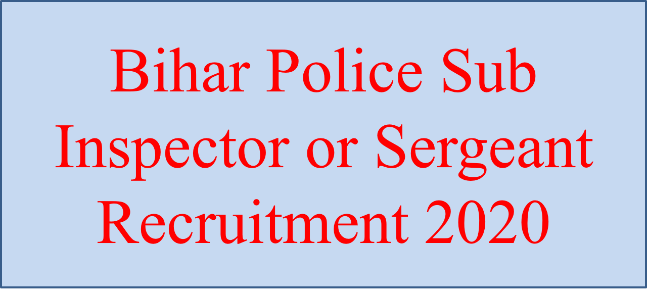 Bihar-Police-SI-Recruitment