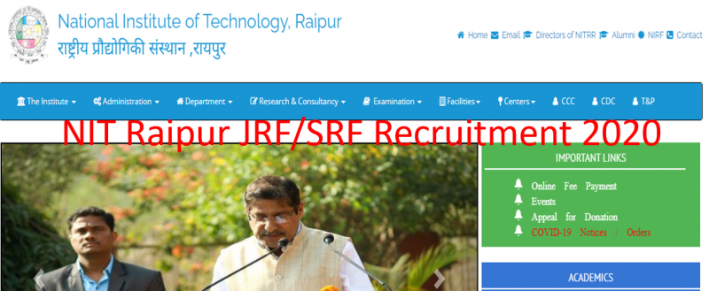 NIT-Raipur-JRF-Recruitment