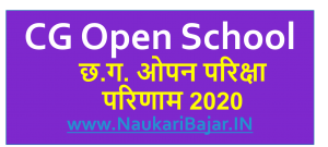 Read more about the article CG Open School 10th & 12th Result Declare 2020, Check Now/छ.ग. राज्‍य ओपन स्‍कुल परिक्षा परिणाम जारी