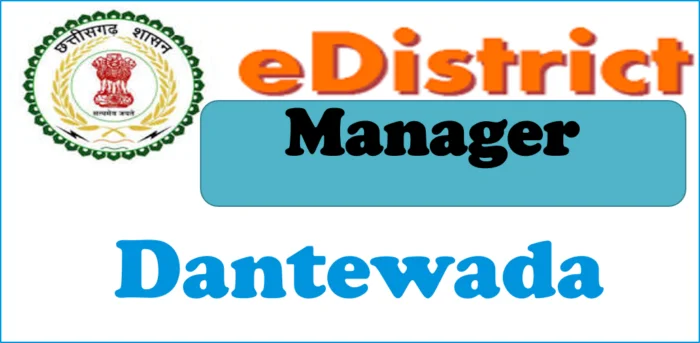 Dantewada E-District Manager Recruitment 2020