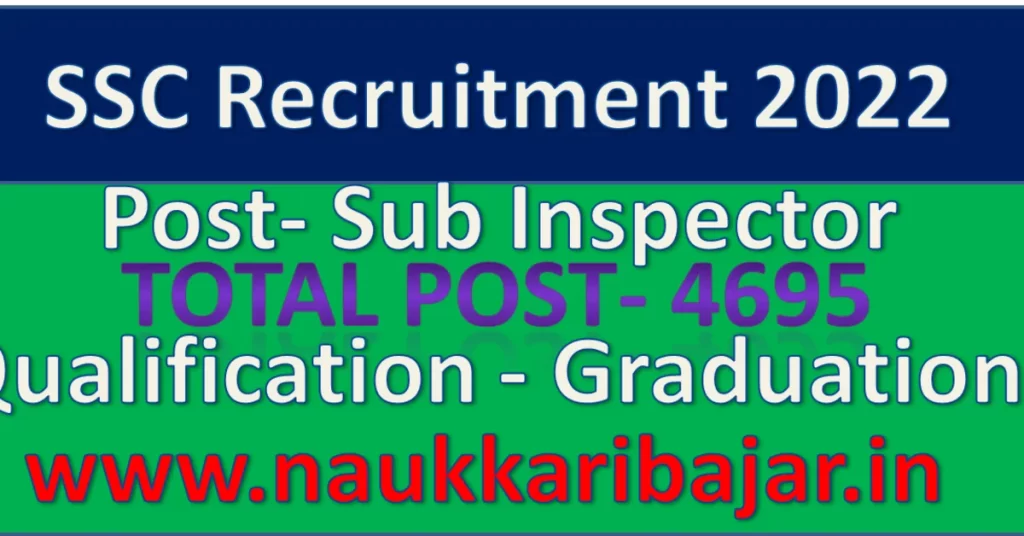 Delhi Police Sub Inspector Recruitment 2022