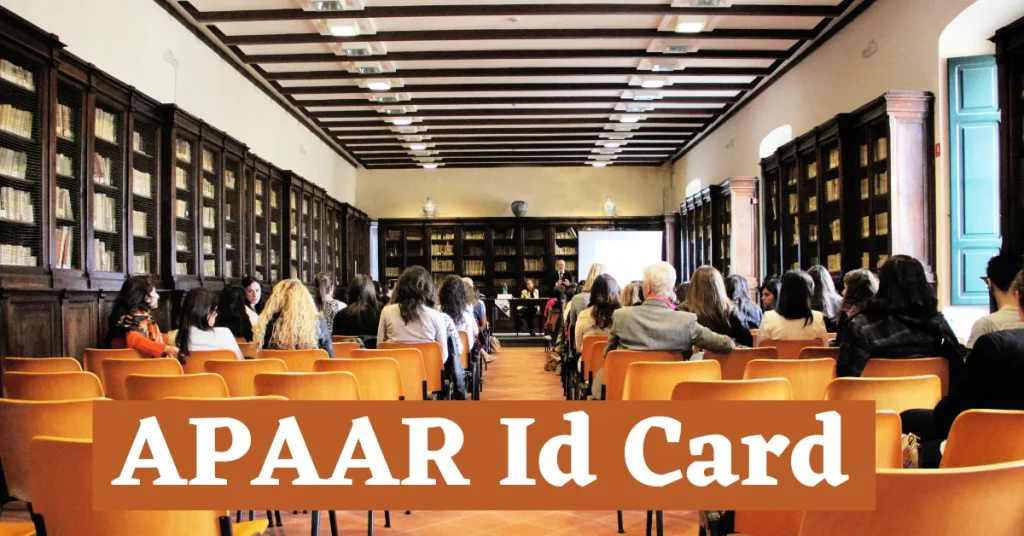 APAAR Id Card 2023