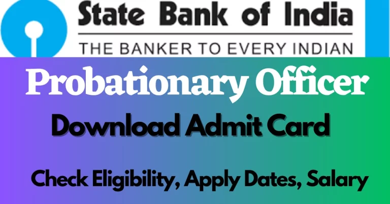 SBI PO Recruitment 2023