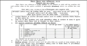 Read more about the article Bihar Vidhan Sabha Recruitment 2024 I Apply For Junior Clerk 19 Post