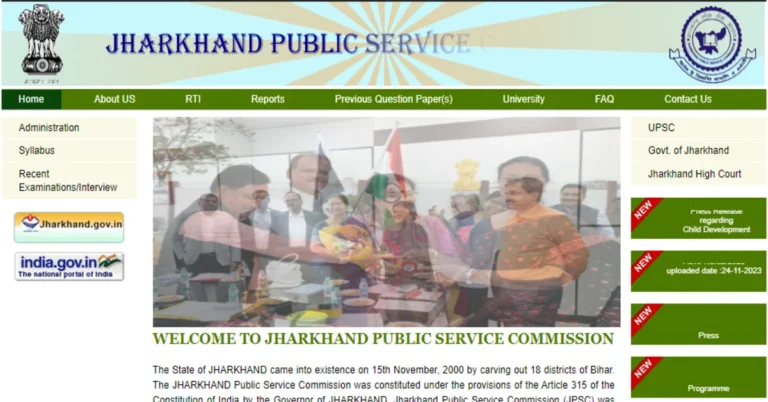 JPSC Combined Civil Services Exam 2024