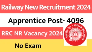 Read more about the article RRC NR Apprentice Recruitment 2024 I Appy for 4096 Posts